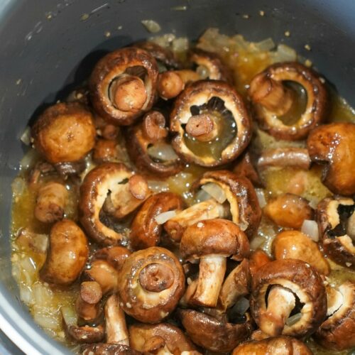 Instant Pot Mushrooms Pressure Cooker Ninja Foodi Mushrooms