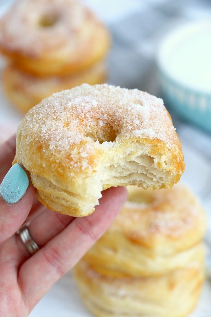 Fried Or Air Fryer Biscuit Donuts Ninja Foodi Donuts Recipe