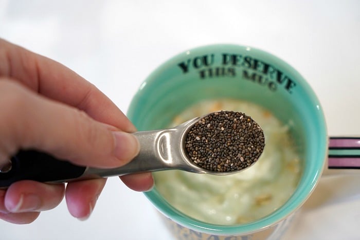 chia seed yogurt