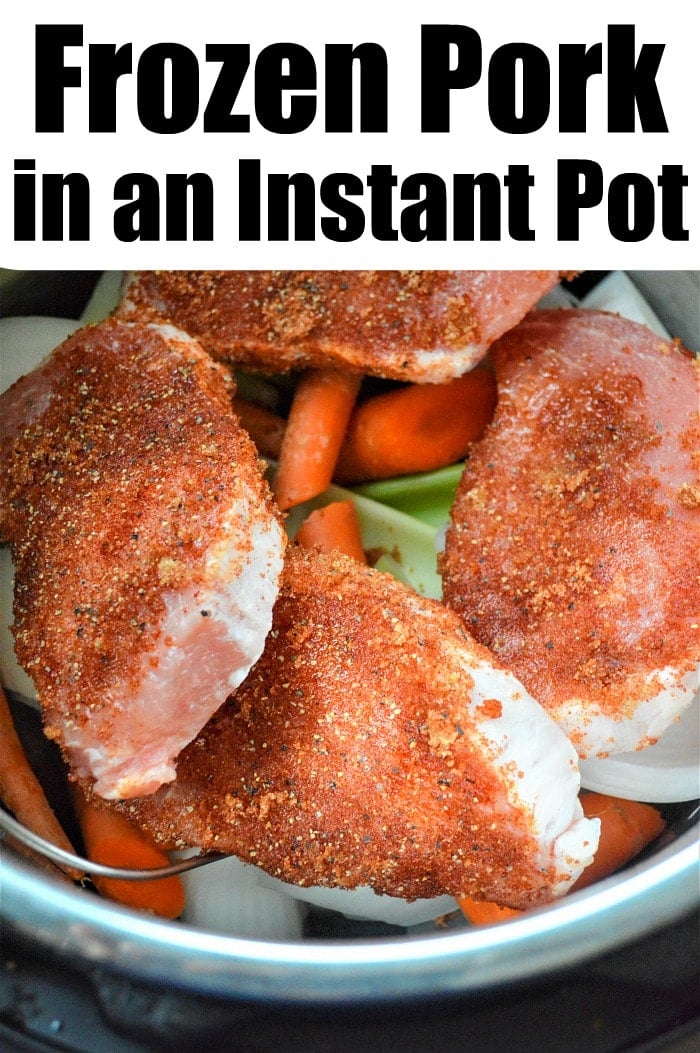 Frozen Pork Chops Instant Pot Instructions The Typical Mom