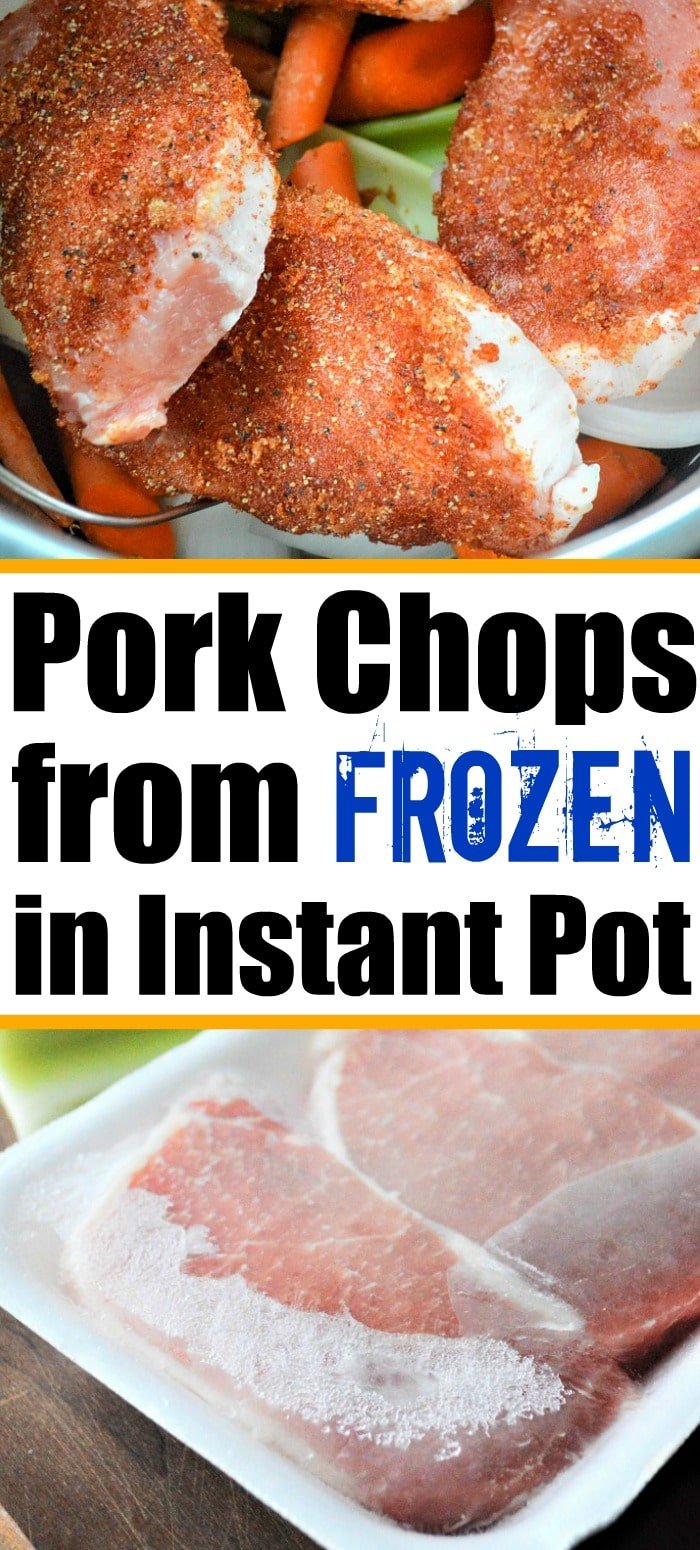 Easy Frozen Pork Chops Instant Pot Ninja Foodi Recipe
