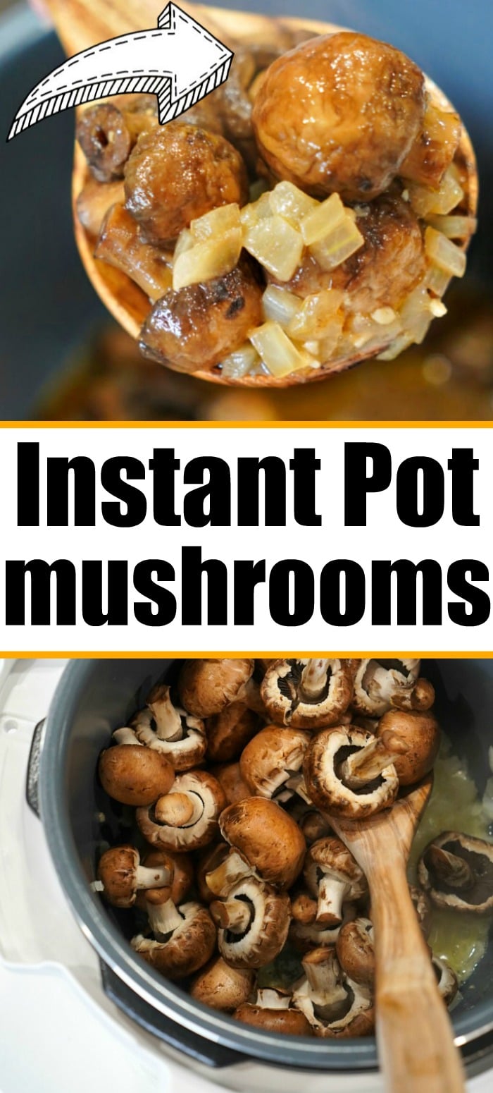 Instant Pot Mushrooms Pressure Cooker Ninja Foodi Mushrooms