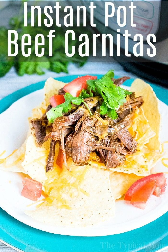 Instant pot shredded beef for tacos hot sale