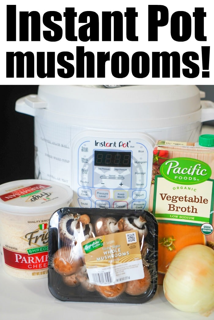 pressure cooker mushrooms