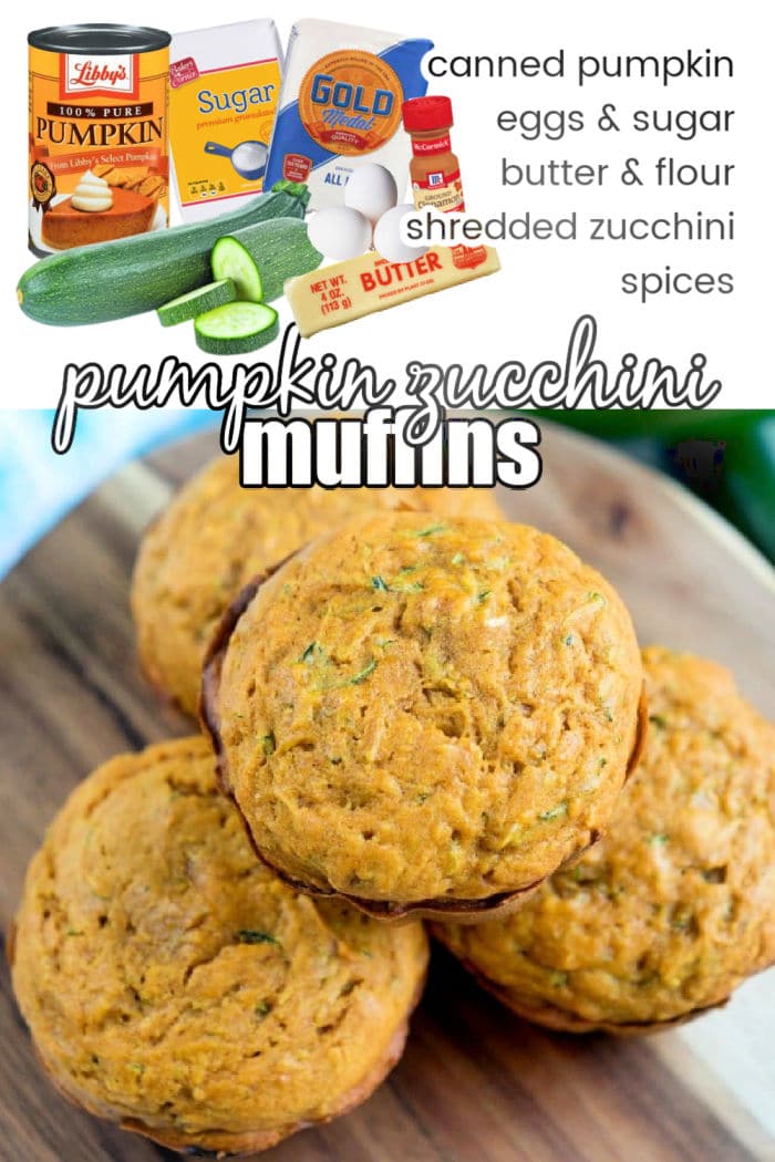 zucchini pumpkin muffins