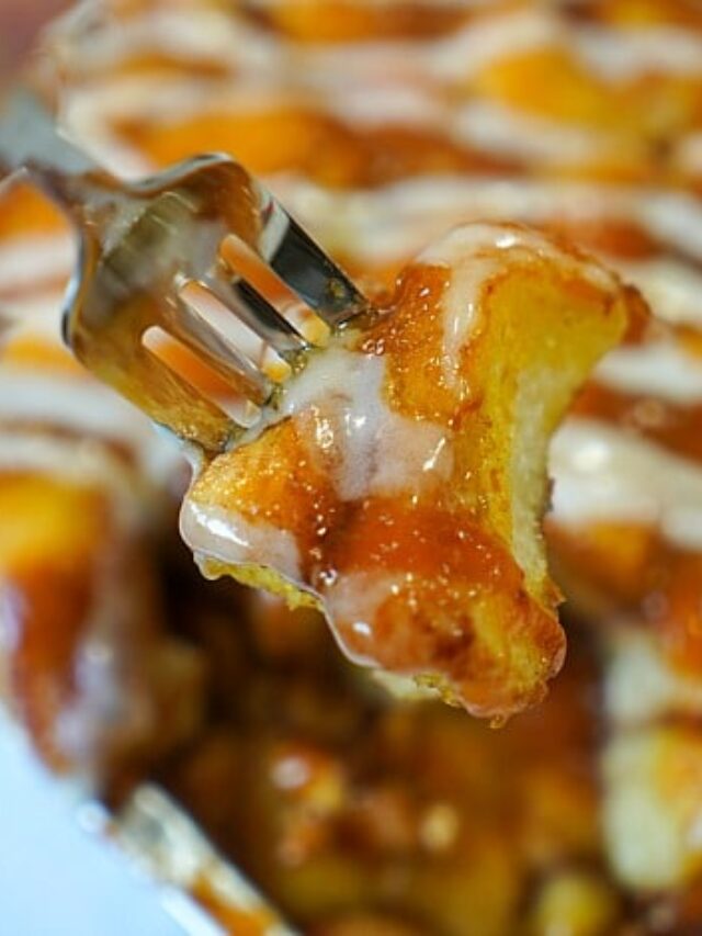 Cinnamon Roll Casserole No Eggs · The Typical Mom