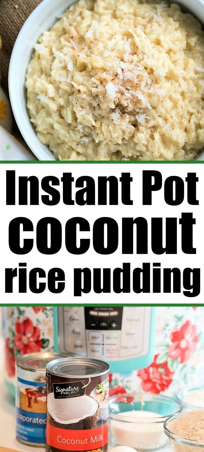 Instant Pot Pressure Cooker Cococnut Rice Pudding Ninja Foodi