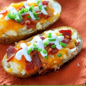 Make Ahead Twice Baked Potatoes