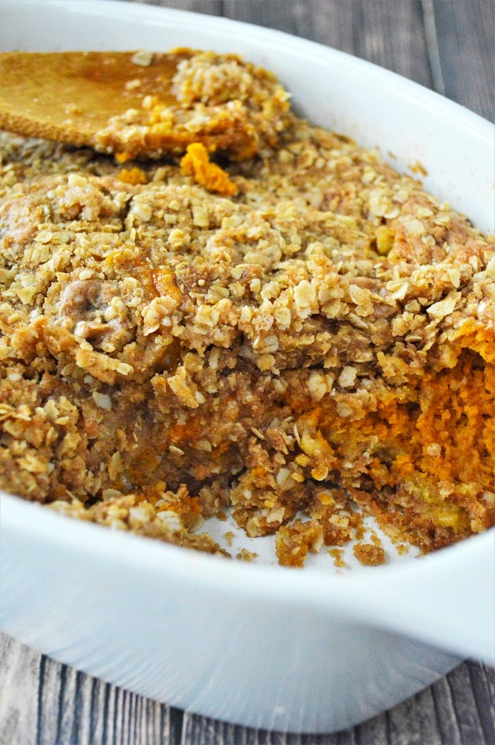 Best Pumpkin Crisp without Cake Mix Recipe - Homemade