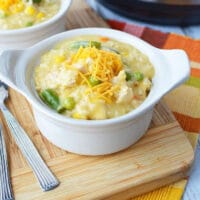 chicken casserole in crockpot