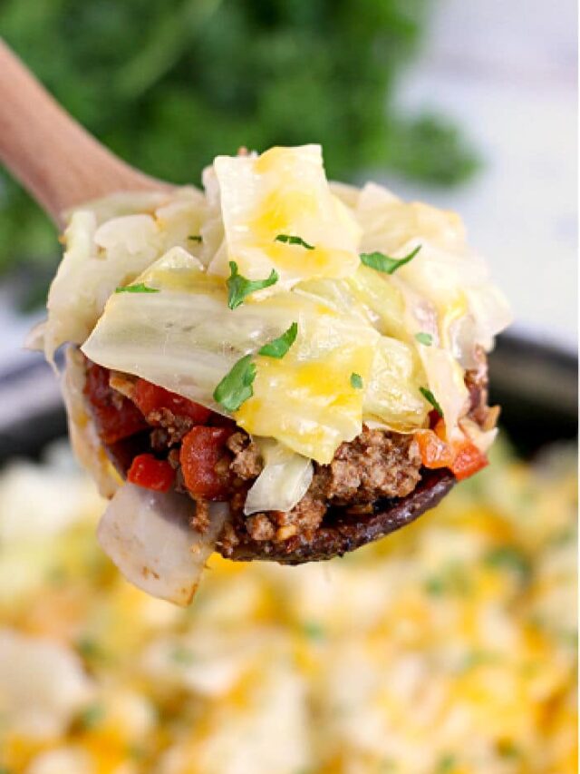 Easy Cabbage Casserole with Cheese · The Typical Mom