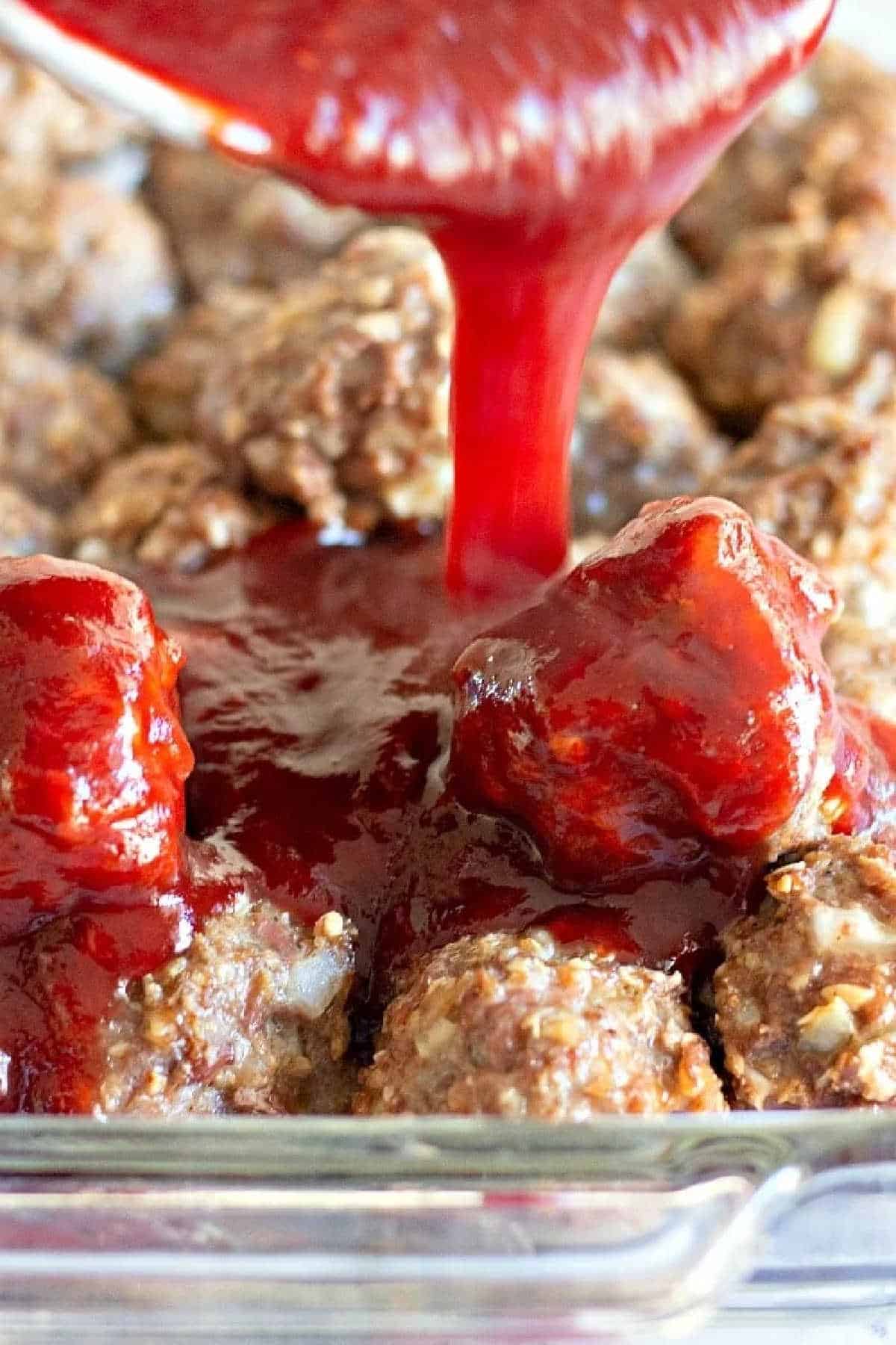 Cranberry Meatballs with Frozen Meatballs or Homemade