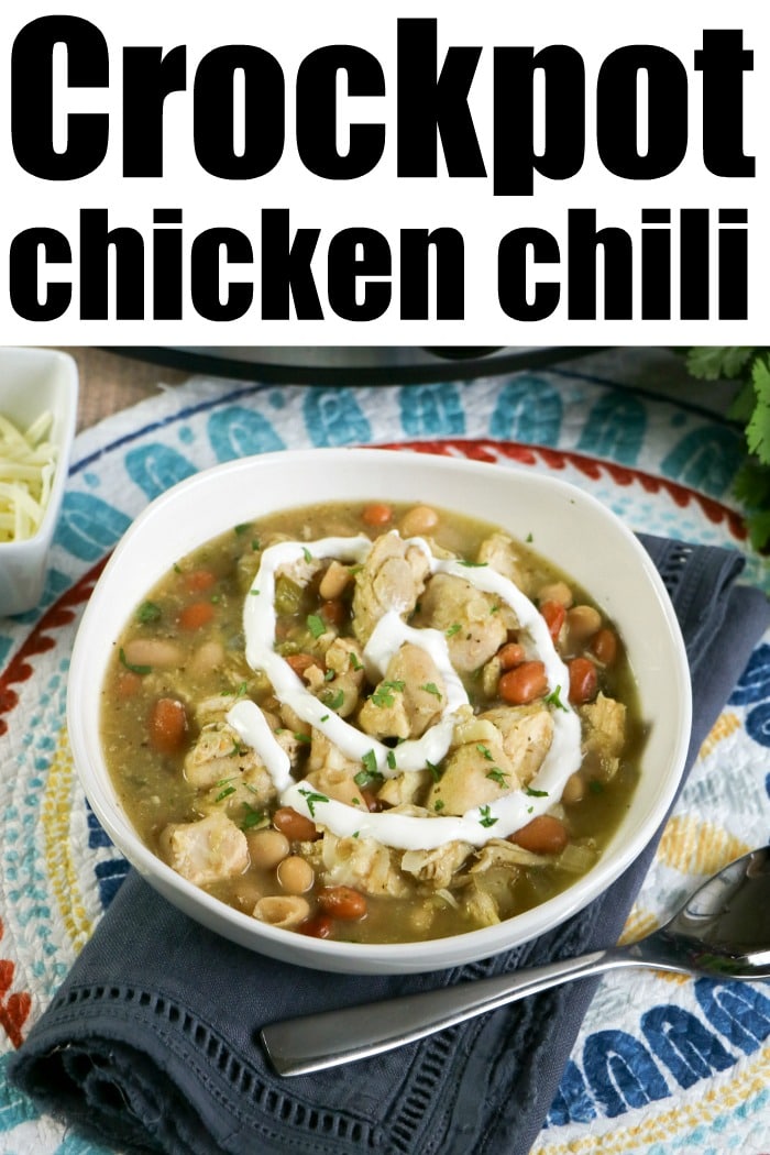 Slow Cooker White Chicken Chili Recipe – Crockpot White Chicken Chili —  Eatwell101