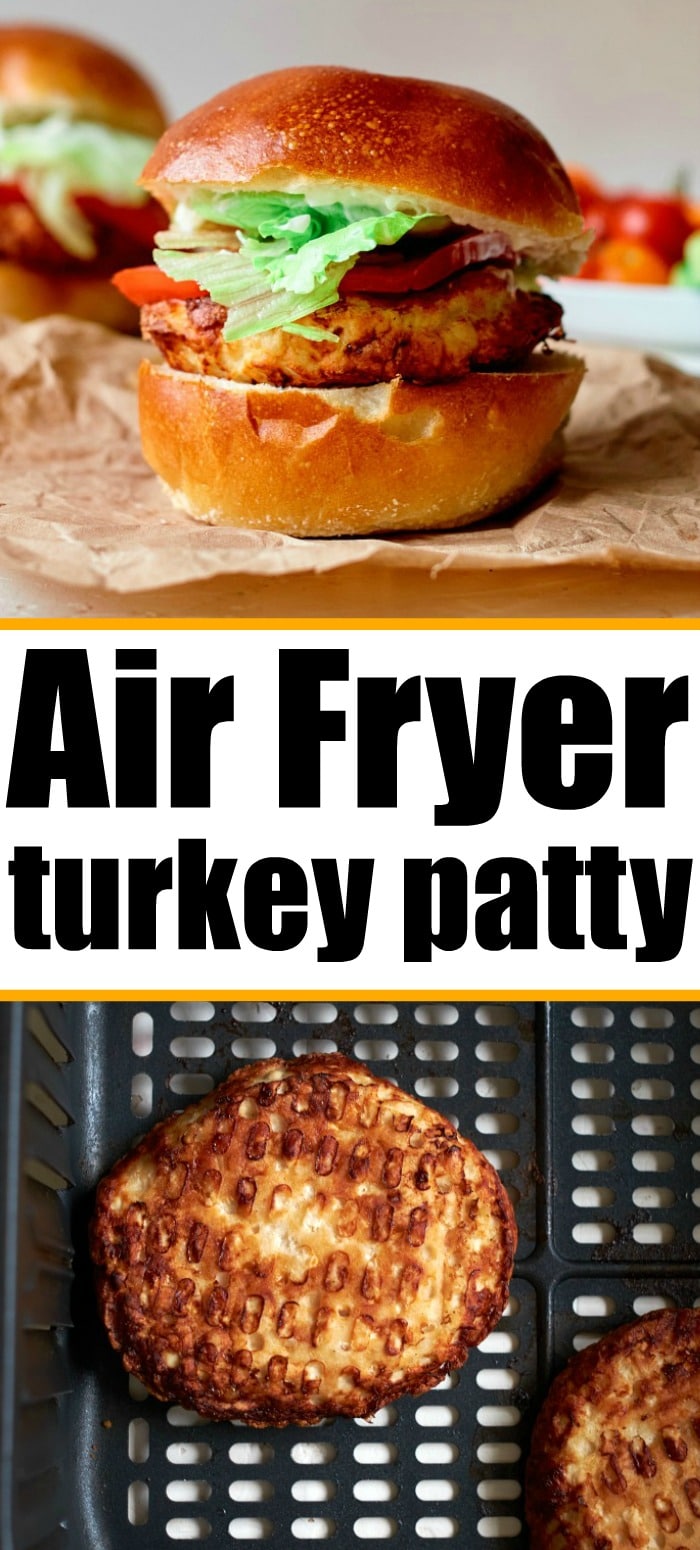 Frozen Turkey Burger in Air Fryer Ninja Foodi Turkey Burgers