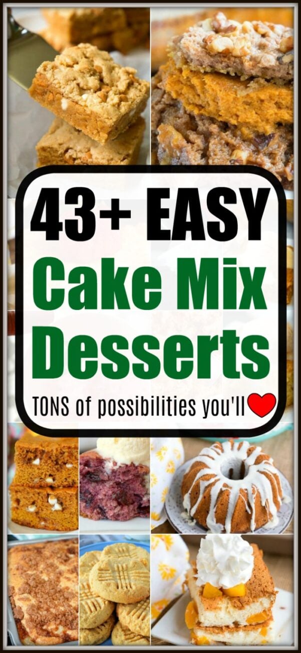 35+ Easy Cake Mix Recipes - Hacks Using A Box Cake Mix