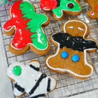 cake mix gingerbread men