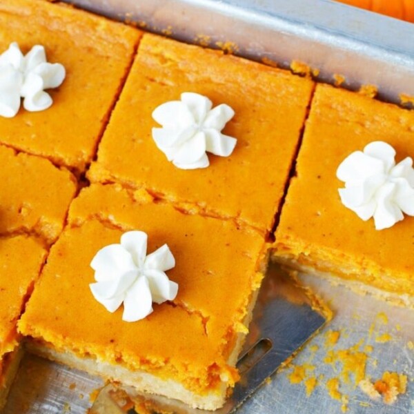 Pumpkin Pie Sheet Cake