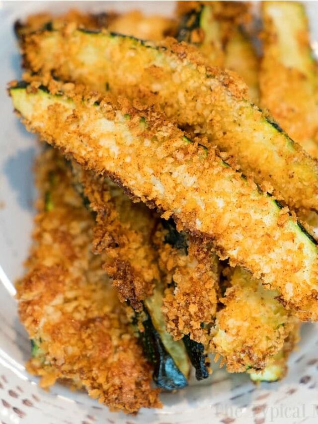Air Fry Zucchini · The Typical Mom