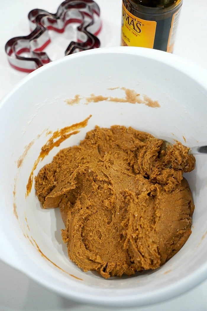 gingerbread cookies with cake mix