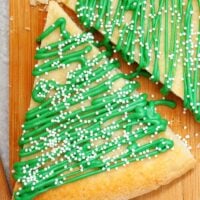 Christmas Tree Sugar Cookies