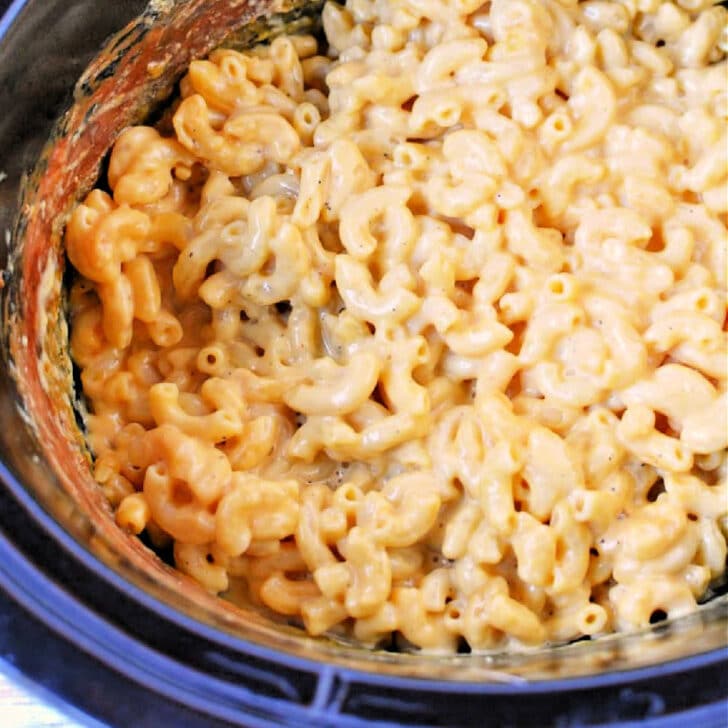 Slow Cooker Crockpot Macaroni And Cheese With Evaporated Milk