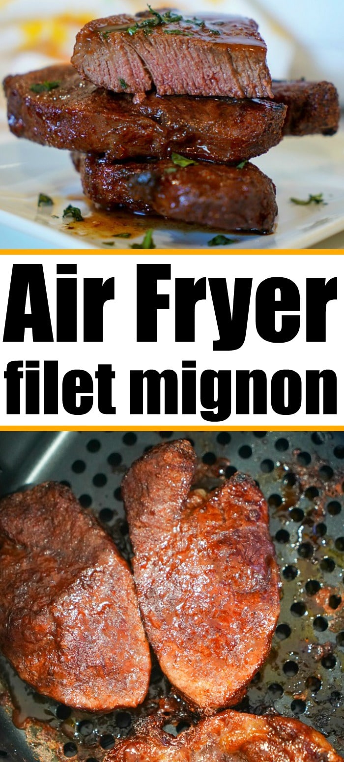 Air Fryer Filet Mignon Ninja Foodi Filet Mignon with Dry Rub