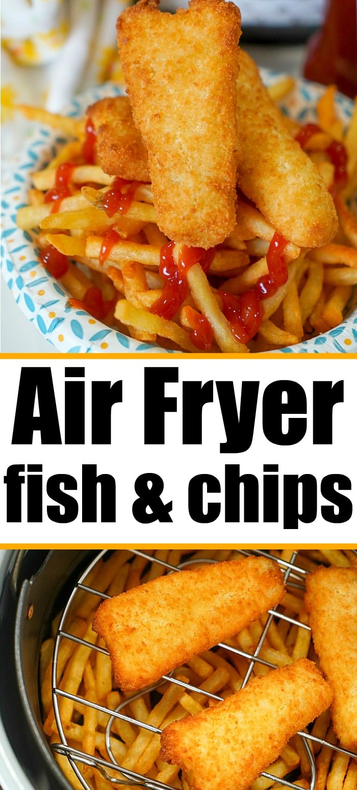 Air Fryer Fish and Chips Frozen - Ninja Foodi Fish and Chips