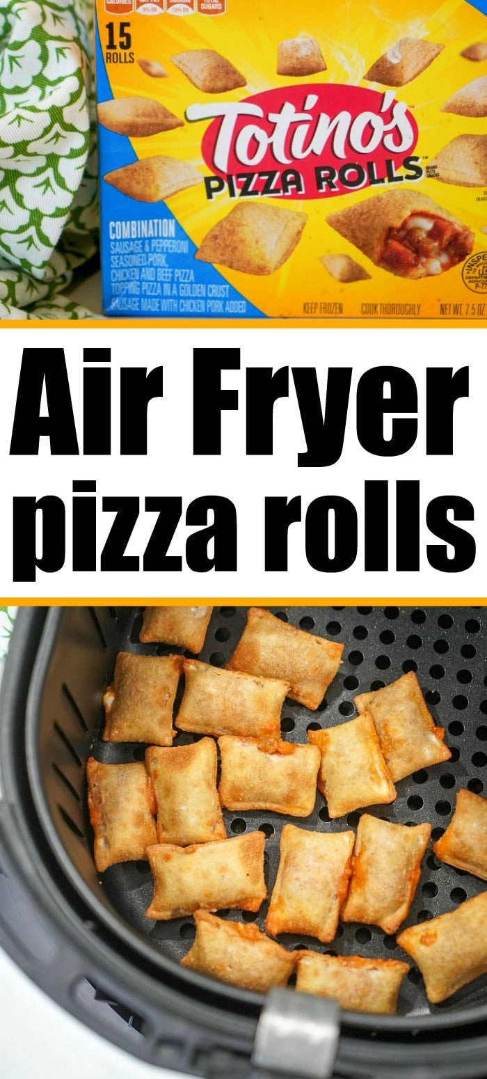 Frozen Pizza Rolls in the Air Fryer Ninja Foodi Frozen Pizza Rolls