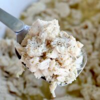 crockpot shredded chicken