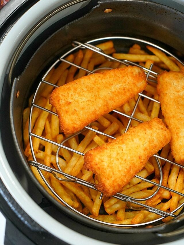 Frozen Battered Fish in Air Fryer · The Typical Mom