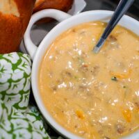 easy beer cheese soup