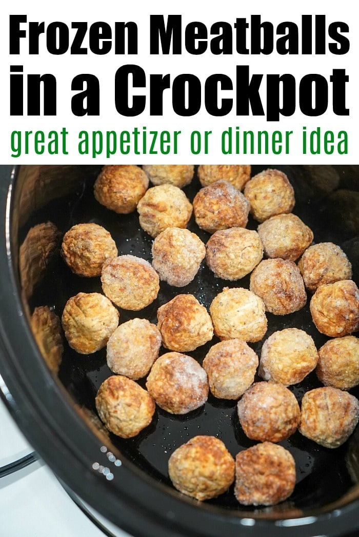 Tender Frozen Meatballs In Crockpot · The Typical Mom