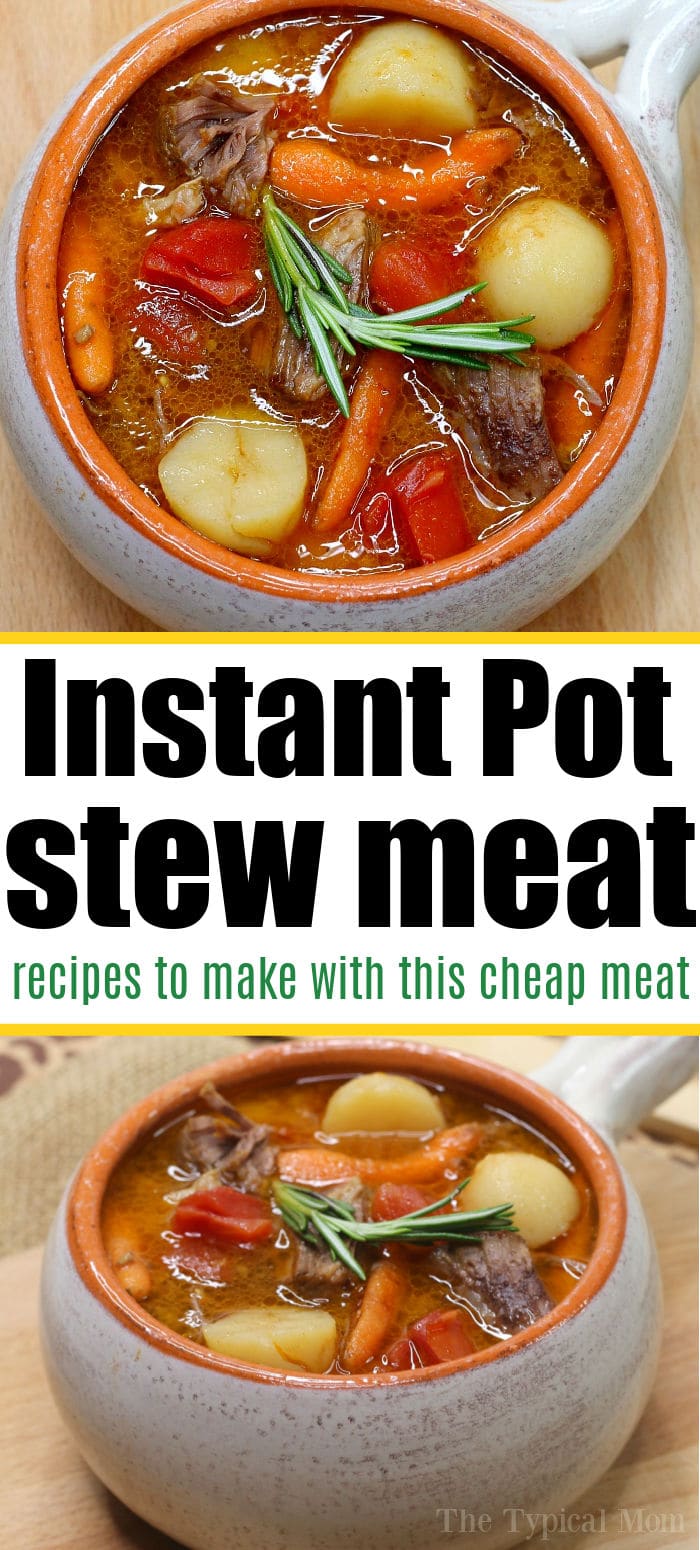 Instant Pot Stew Meat Recipe with Potatoes · The Typical Mom