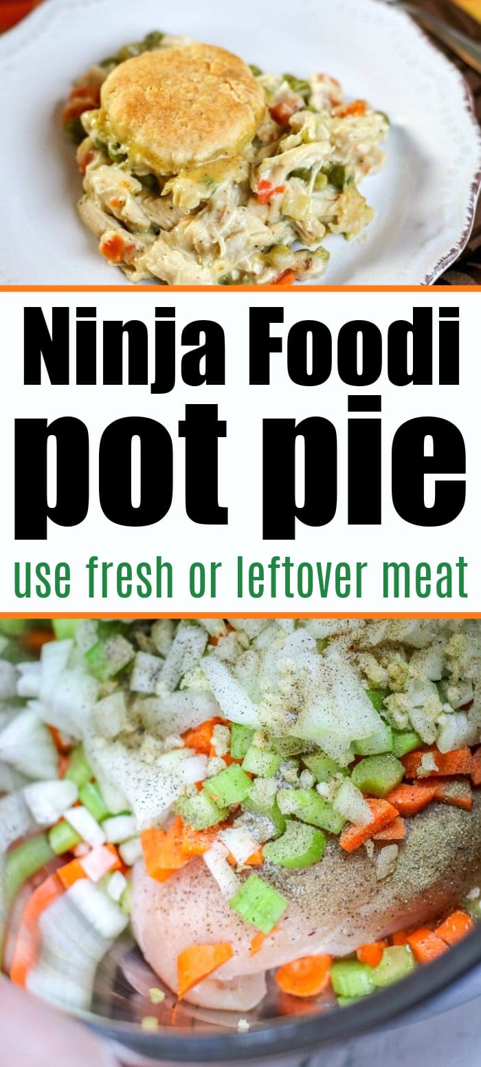 How to Make Ninja Foodi Chicken Pot Pie with Biscuits Easy