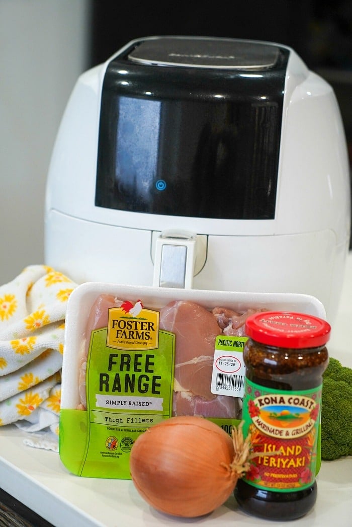 teriyaki chicken air fryer