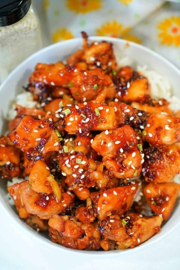 Honey teriyaki chicken air fryer