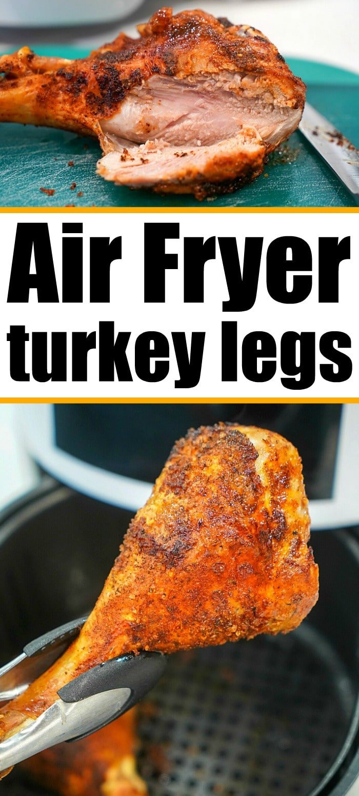 Best Air Fryer Turkey Legs with Dry Rub Ninja Foodi Turkey Legs