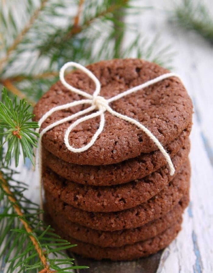 chocolate snickerdoodle cookies