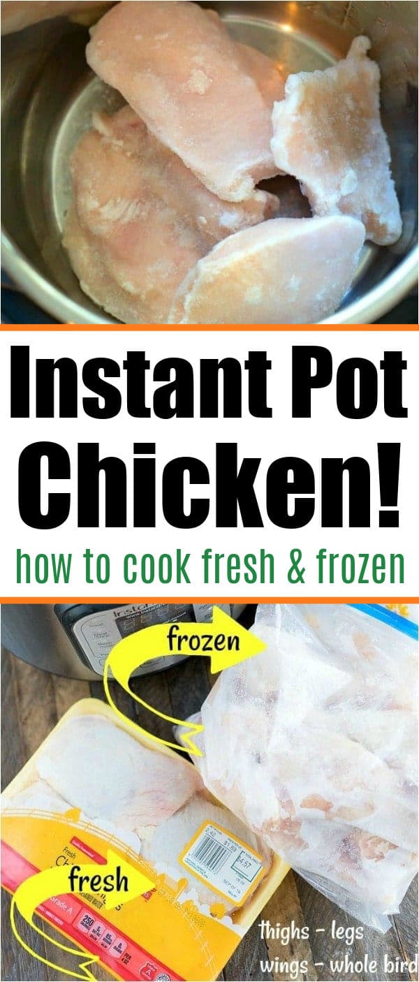 Chicken in Pressure Cooker How Long in Instant Pot or Ninja Foodi