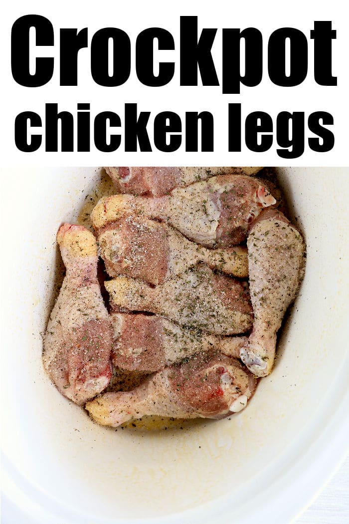 Crock Pot Chicken Legs Recipe  5-Minutes To Prep - The Anthony