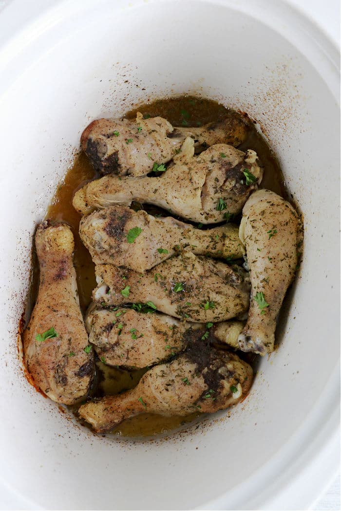 Crock Pot Chicken Legs Recipe  5-Minutes To Prep - The Anthony