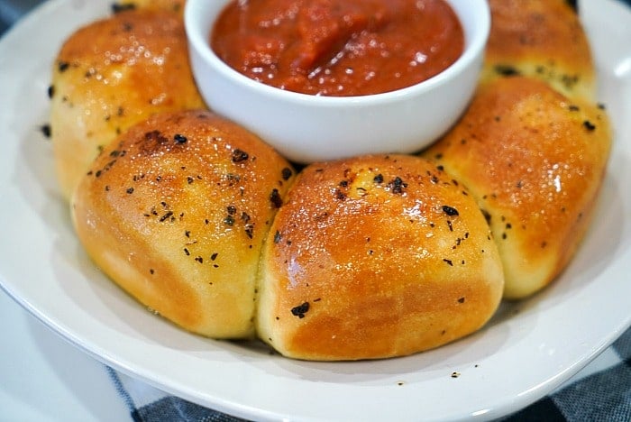 garlic pull apart bread