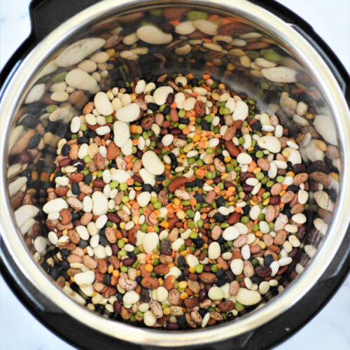 Instant Pot 15 Bean Soup No Soak - Ninja Foodi 15 Bean Soup