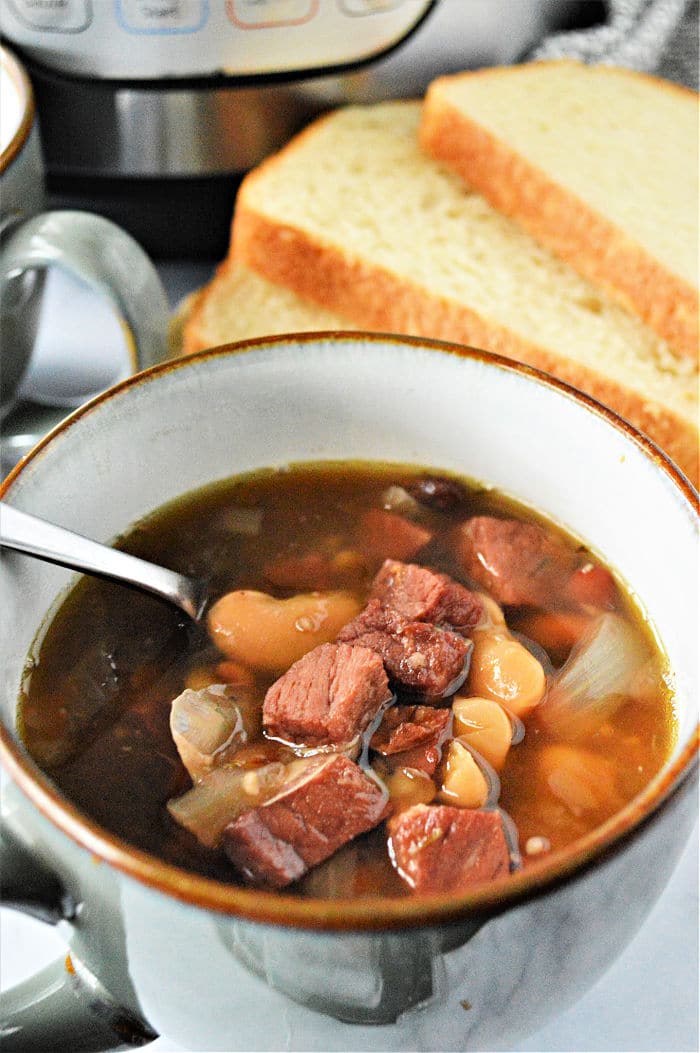 Ninja foodi ham discount and bean soup