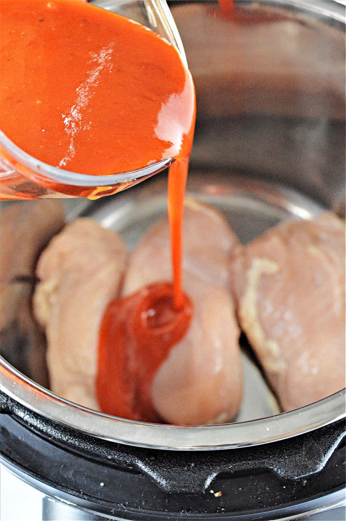 Instant Pot Buffalo Chicken Thighs