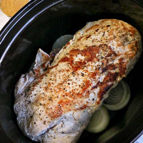 Amazing Pork Tenderloin Slow Cooker Recipe · The Typical Mom