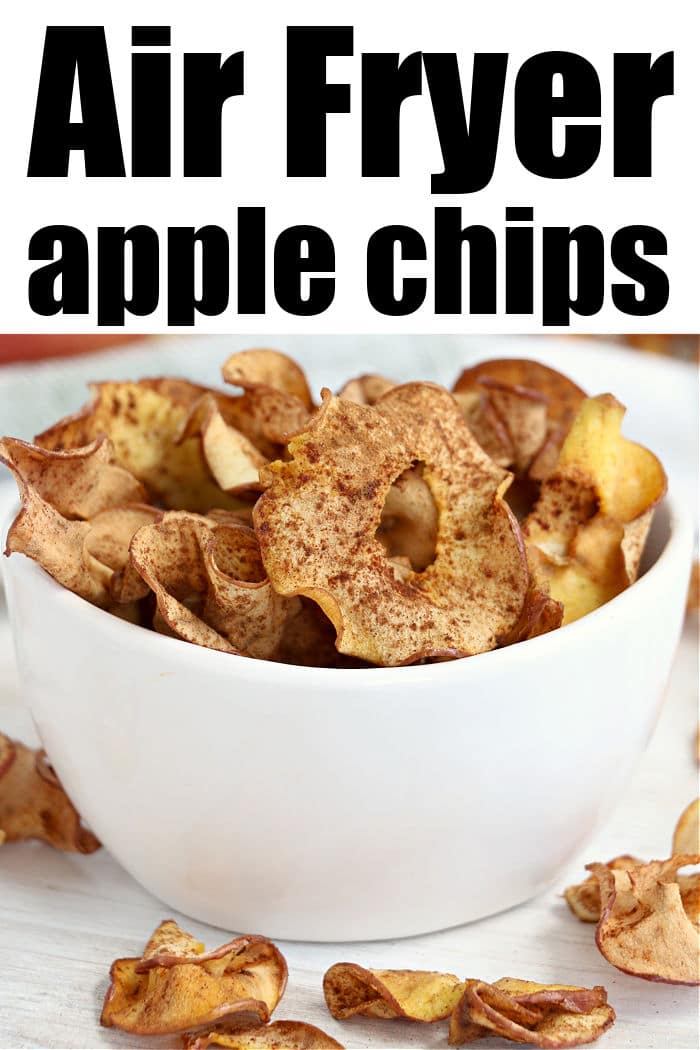 Cinnamon Air Fryer Apple Chips Easy Apple Chips Recipe