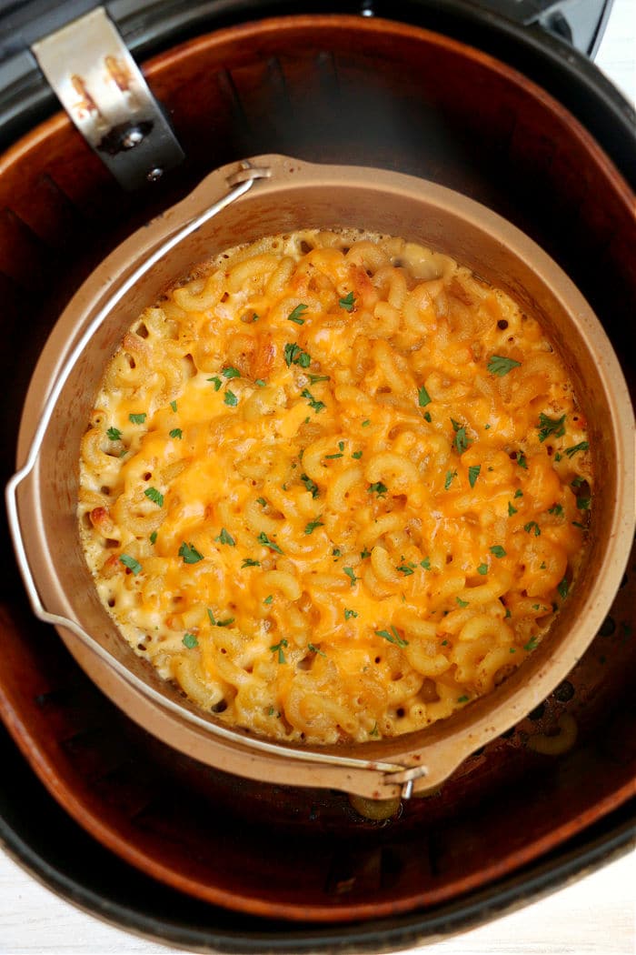 air fryer macaroni and cheese