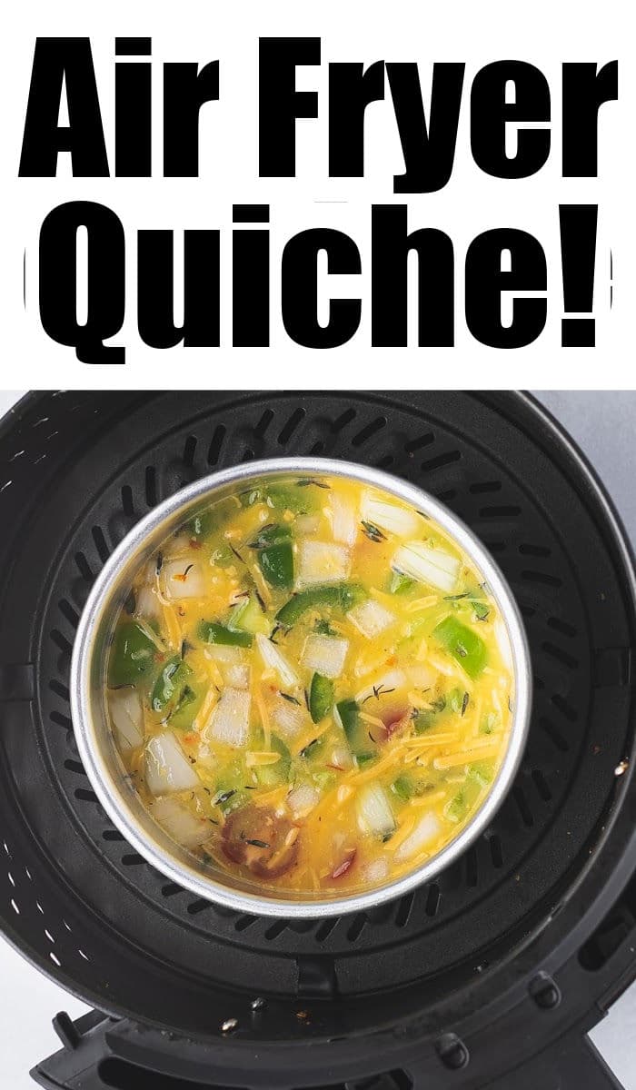 air fryer quiche