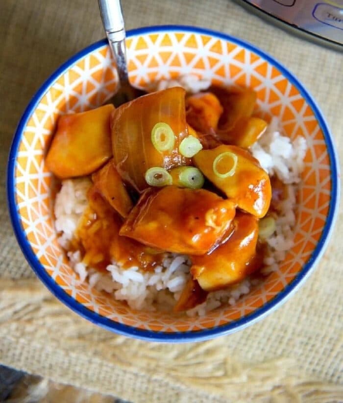 Crockpot orange chicken discount with panda express sauce